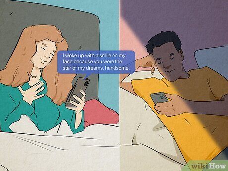 Give him a romantic note to brighten his morning or sweeten his night.