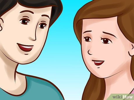 Step 2 Check for signs of your date being at ease.