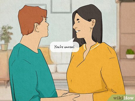 Keep your compliments short and sweet in casual situations.