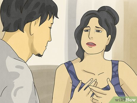 Asking for clarification shows you’re not happy about his words.