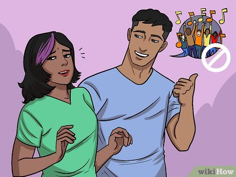 Step 7 Don't push her too far out of her comfort zone.