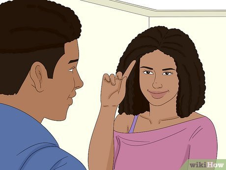 Step 2 Flirt with him....