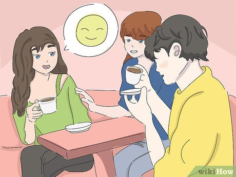 Step 5 Spend time with his friends.