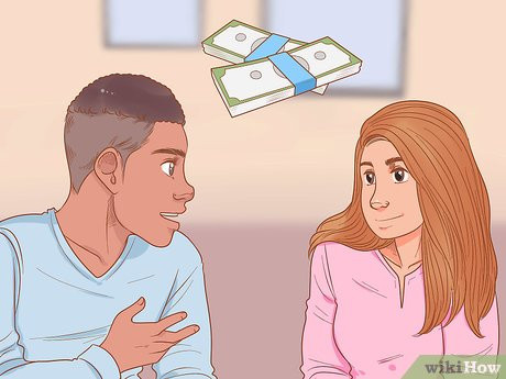 Step 3 Insist on paying half of the bill.