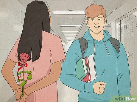 You can do this to make it known that you like him.