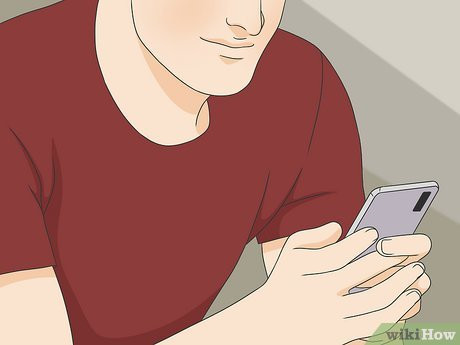 Step 1 He texts you constantly.