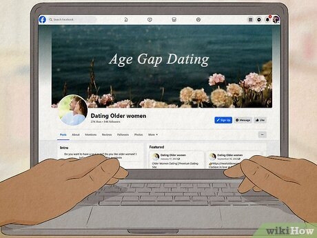 Step 3 Try Facebook or Reddit pages where young men and older women connect.